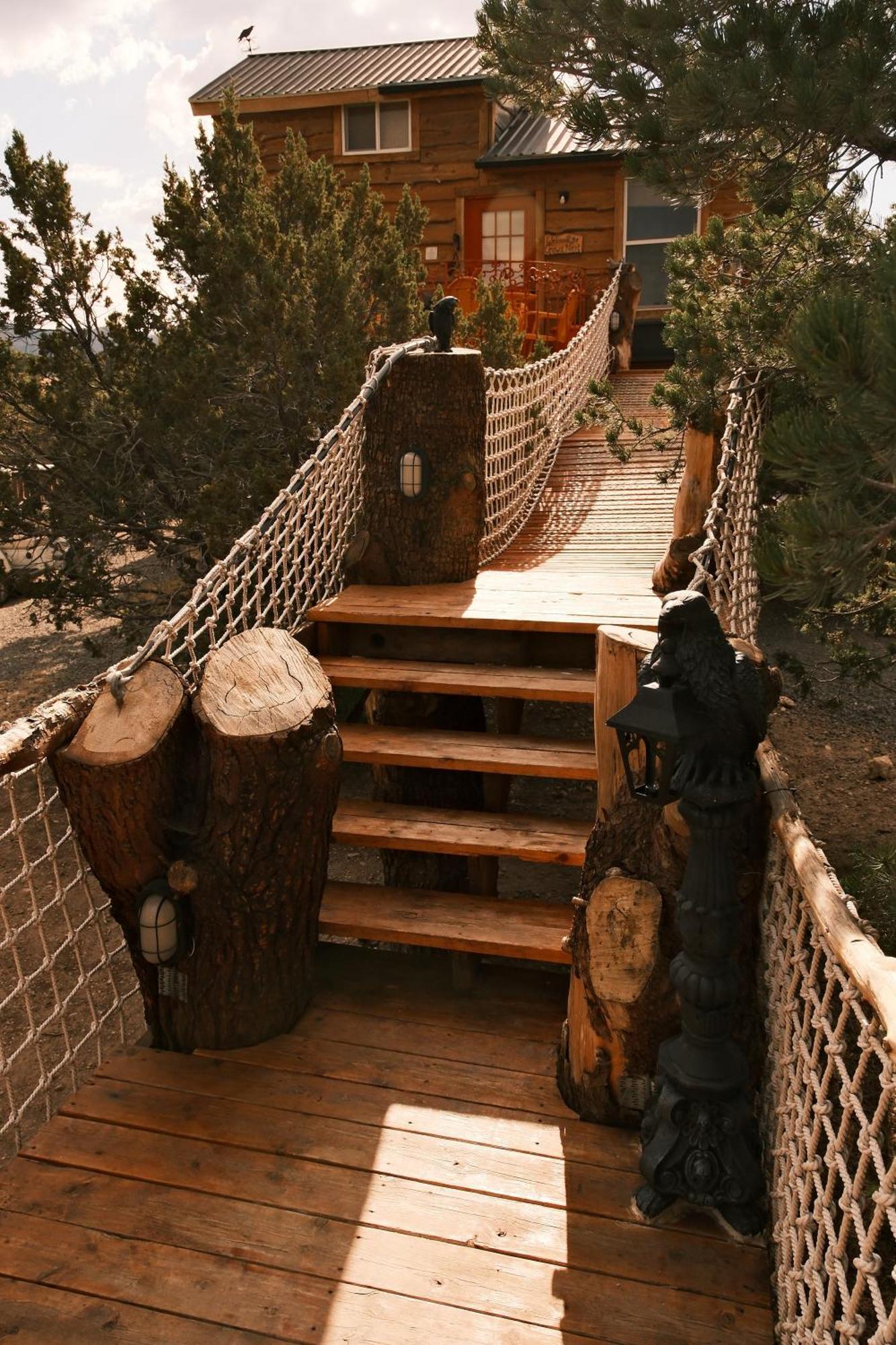 Willa Crows Nest Treehouse At El Mstico Ranch Nogal Zewnętrze zdjęcie
